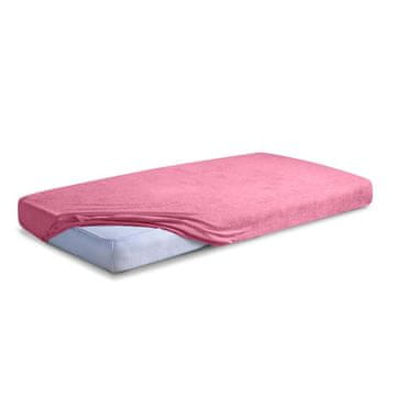 Frotirni nastavljivi list 110/120x190/200 CLASSIC roza