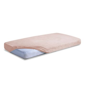 BabyMatex KLASIČNA frotirna rjuha z elastiko 70x140x10 odtenkov roza