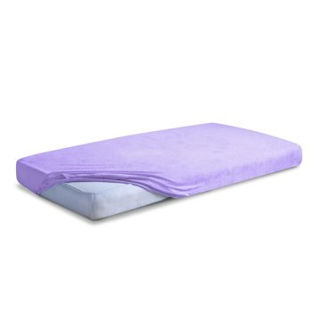 BabyMatex Frotirna rjuha z elastiko CLASSIC 70x140x10 Heather