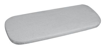 BabyMatex Frotirni nastavljivi list za vzmetnico za voziček 75x35x3 siv