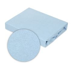 BabyMatex Prevleka za previjalno mizo JERSEY 50x70/80 svetlo modra