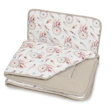 BabyMatex ODEJINA IN VZGLAVNIK IZ MUSLINA 80x100 + 30x40 Lovilec sanj
