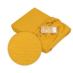 BabyMatex Prevleka za previjalno mizo 50x70/80 MUSLIN v škatli Rumena