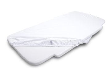 BabyMatex Jersey rjuha z elastiko 58x110x8 bela