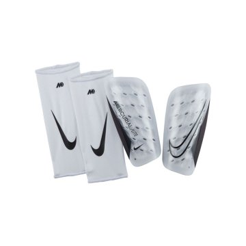 Nike Ščitniki nogometni čevlji bela Mercurial Lite