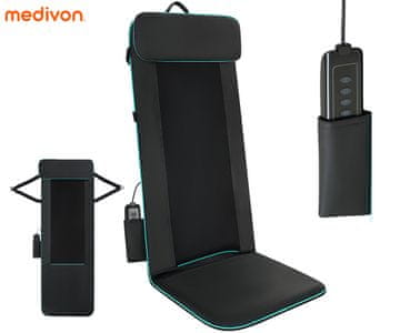 Medivon YOGA 2 masažna blazina, profesionalna, 3D Shiatzu masaža, gretje, ActiveContour izdelava