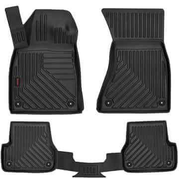 8030024 - 3D gumijaste preproge z visokim robom, primerne za: Audi A6 (C7) (2011-2018) [RB]