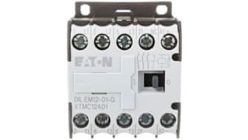 Eaton Močnostni kontaktor 12A 3P 24VDC 0Z 1R DILEM12-01-G(24VDC) 127137