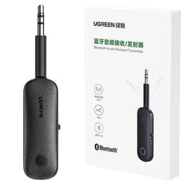 Ugreen CM403 AUX oddajnik/sprejemnik, Bluetooth 5.0 (črn)