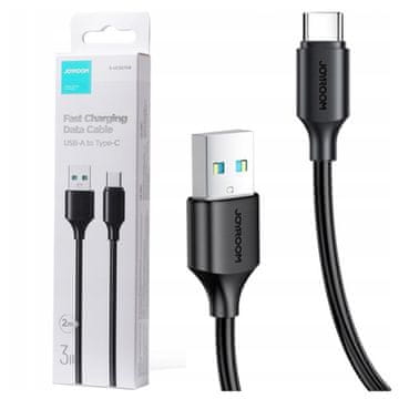Joyroom Kabel Long-Lasting Series A9 USB-A / USB-C 3A 2 m - črn