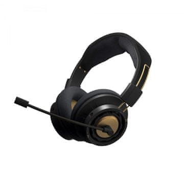 Gioteck TX40S žične stereo gaming slušalke za PS4/XBOX/PC/SWITCH - črno - bronz barve