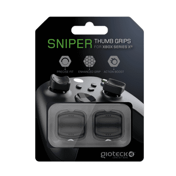 Gioteck THUMB GRIPS SNIPER za XBOX X/S - črne barve