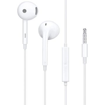 Oppo Žične ušesne slušalke z 3,5-mm priključkom Oppo MH156, v razsutem stanju, bele
