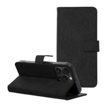 OEM TENDER Book etui za iPhone 15 Pro Max, črno