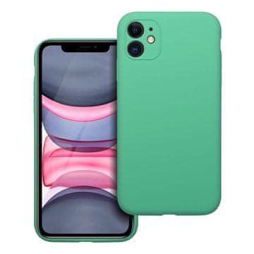 OEM Silikonski etui za iPhone 11, debelina 2 mm, mintna barva