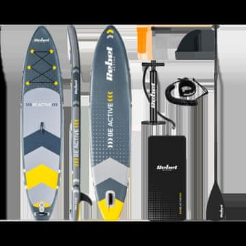 Rebel Napihljiva SUP deska za plavanje, drop-stitch, 350 cm, komplet vesla