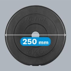 Rebel Bitumenski komplet za obtežitev 4x5kg 20kg luknja 31mm klasična plošča
