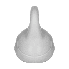 Rebel Utežna žoga za kettlebell 22 kg, siva, za vadbo ABS