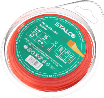 STALCO Kvadratna rezalna nitka 2,7 mm x 15 m S053997025