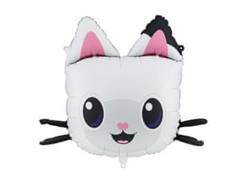 PartyDeco Folija balon Kitty Panduś Mačja hišica Gabi 65 x 57 cm