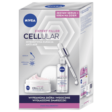 095196 Nivea 2-paket - dnevna krema in serum CELLULAR EXPERT FILLER