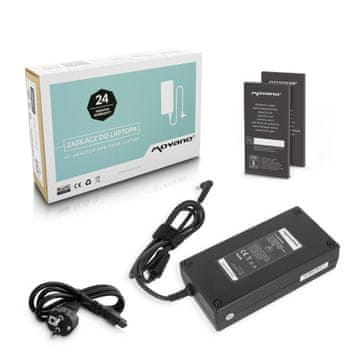 movano Polnilec za Asus 19,5 V 11,8 A 230 W, 6,0 x 3,7 mm pin