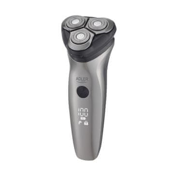 Adler | Električni brivnik s prirezovalnikom brade | AD 2945 | Čas delovanja (največ) 60 minut | Mokro in suho britje