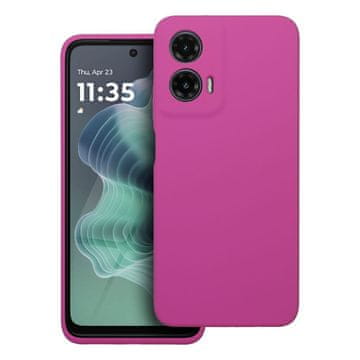 OEM Silikonski etui za Motorola G35 5G, debeline 2 mm, roza