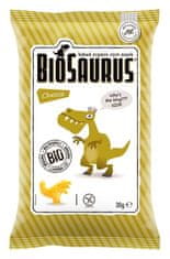 Arcibiskupské víno Koruzni čips Dinosaurs z okusom sira, brez glutena, ekološki, 30 g