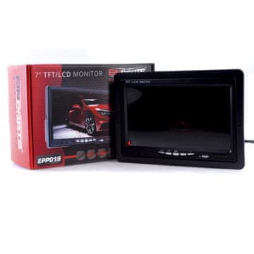 7-palčni TFT LCD avtomobilski monitor za vzvratno kamero 1280x960 PAL/NTSC