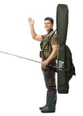 Gockowiak Gold Fisher torbica za ribiško palico 140 cm s 3 predelki
