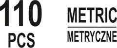 YATO METRIČNE MAZALKE/KALAMITNI KOMPLET 110 KOSOV YT-06888