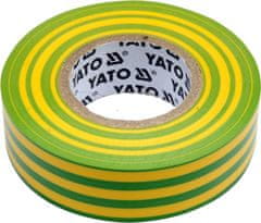 YATO Električni izolacijski trak 19mmx20mx0.13mm, rumeno-zelen YT-81655