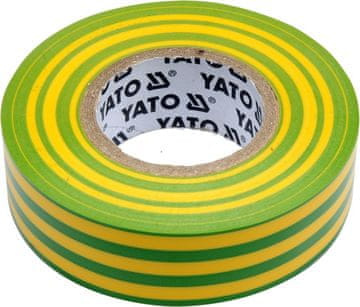 YATO Električni izolacijski trak 19mmx20mx0.13mm, rumeno-zelen YT-81655
