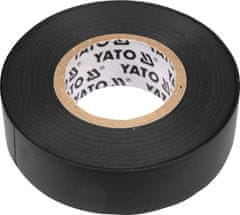 YATO Električni izolacijski trak 15mmx20mx0.13mm črn YT-8159