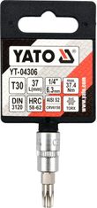 YATO TORX KLJUČ 1/4"" T30 L37MM / YT-04306 /