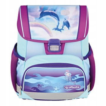 Herlitz Šolska torba Loop Ocean in heaven z delfini za 6-9 let
