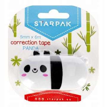 STARPAK Korekturni trak 5mmx6mb Panda