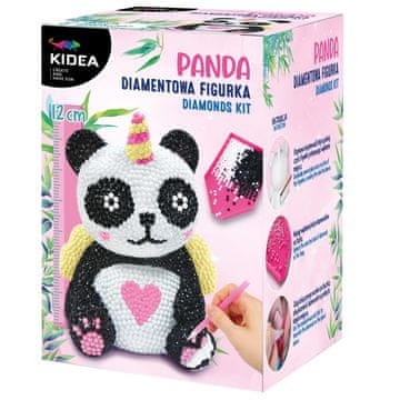 Derform Kidea DIY PANDA DIAMANTNA FIGURICA 3D KIDEA PERLE