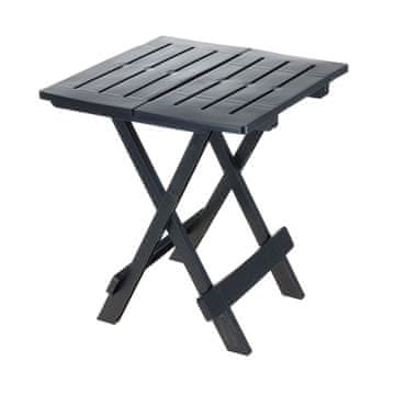ProGarden Zložljiva balkonska miza, antracit, 50 cm