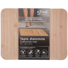 5Five® Kopalna preproga iz diatomita in bambusa 35 x 45 cm