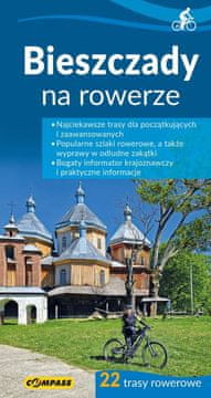 Compass Bieszczadske gore s kolesom. Kolesarski vodnik. Izdaja 2025. Kompas