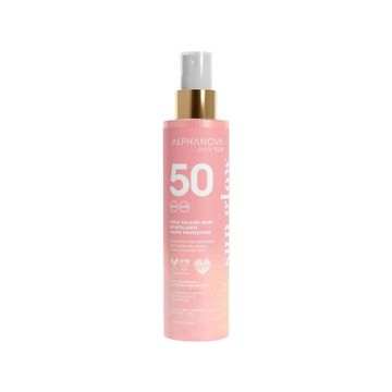 Alphanova Osvetljevalno olje za sončenje z bisernimi delci SPF50, 125 ml