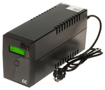UPS NAPAJALNIK UPS01/LCD 600VA Green Cell