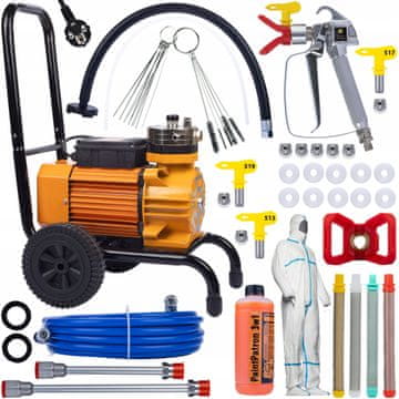 Rosfix Mega Set Strong Blue Storm SBS03 3500W 22MPA 18L/min Enota za barvanje z dodatki
