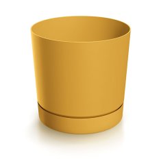 Cvetlični lonček TUBO PM 11 cm - gorčična