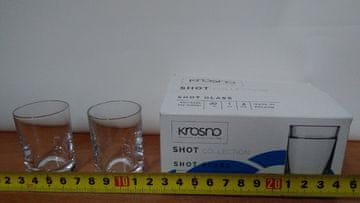 Kozarci za vodko, 6 kos, 30 ml. KROSNO