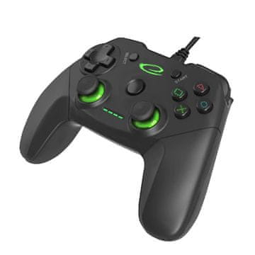 Esperanza Igralna konzola PS3/PC USB "Vanquisher" črna