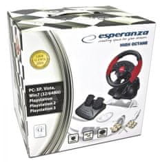 Esperanza EG103 HIGH OCTANE volan za PC/PS2/PS3