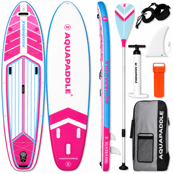 SUP deska AquaPaddle 355x82x15 cm veslo s črpalko, nahrbtnik 200 kg